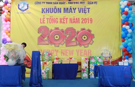 Lễ tổng kết 2019 của Công Ty Khuôn Máy Việt