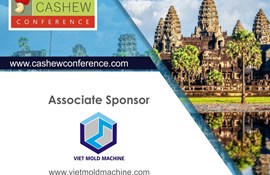 We are glad to announce Viet Mold Machine as an Associate Sponsor for the World Cashew Conference 2024.